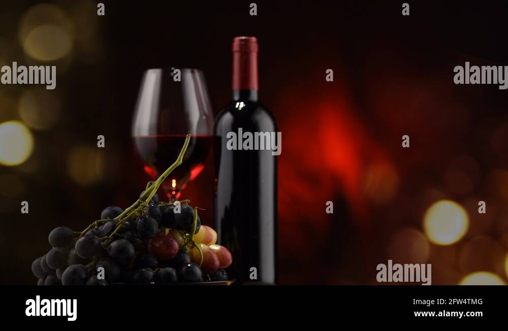 black wine glasses