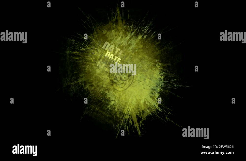 abstract pop art noise explosion background,splash number&word paint