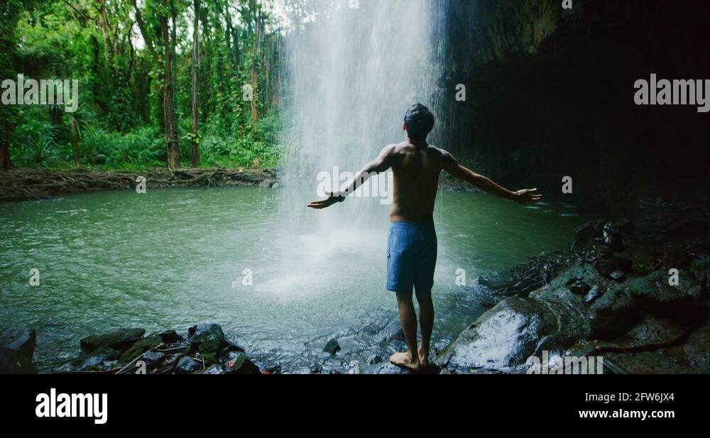 Standing under waterfall Stock Videos & Footage HD and 4K Video Clips Alamy