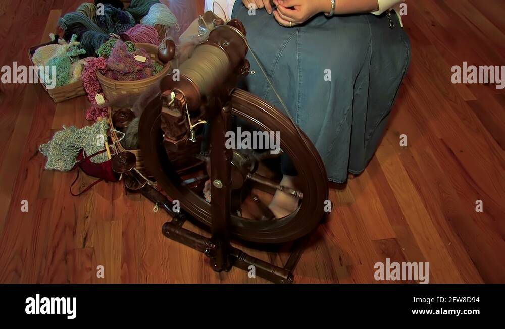 Spinning yarn wheel Stock Videos & Footage HD and 4K Video Clips Alamy