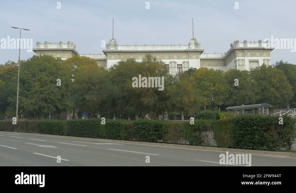 Behind Building Building behind big trees Stock Videos & Footage - HD and 4K Video ...