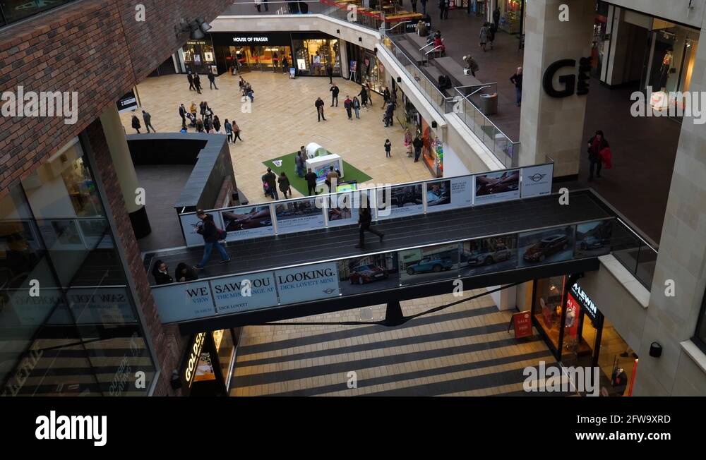 Bristol shopping centre mall Stock Videos & Footage - HD and 4K Video ...