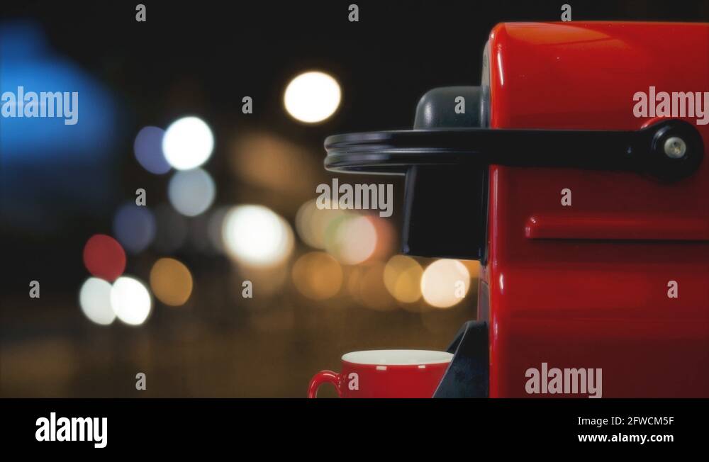 Red automatic coffee machine Stock Videos & Footage - HD and 4K Video ...