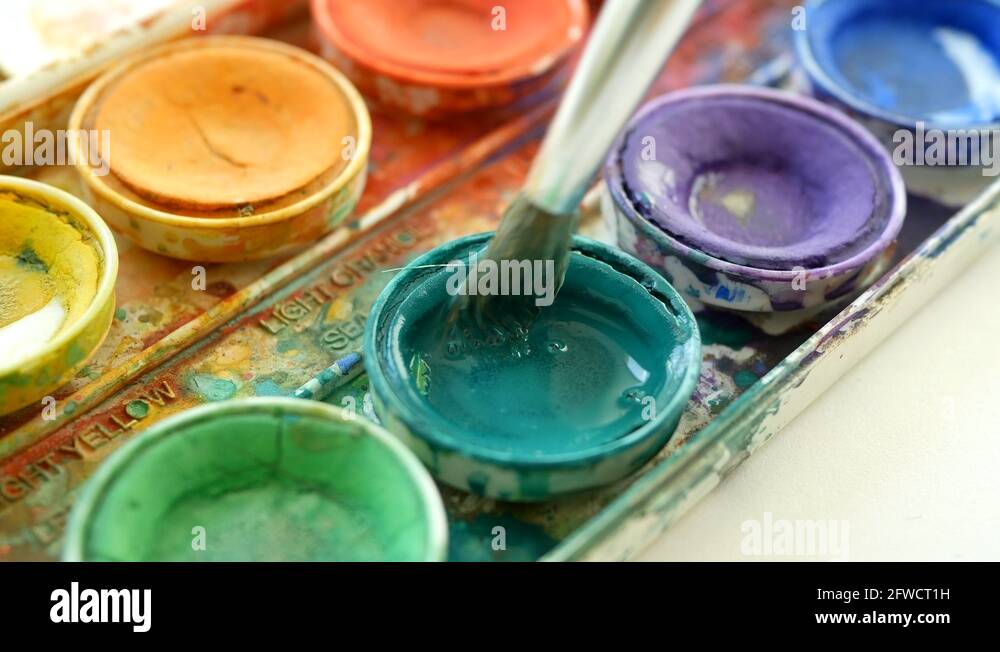 Wet paint brush Stock Videos & Footage HD and 4K Video Clips Alamy