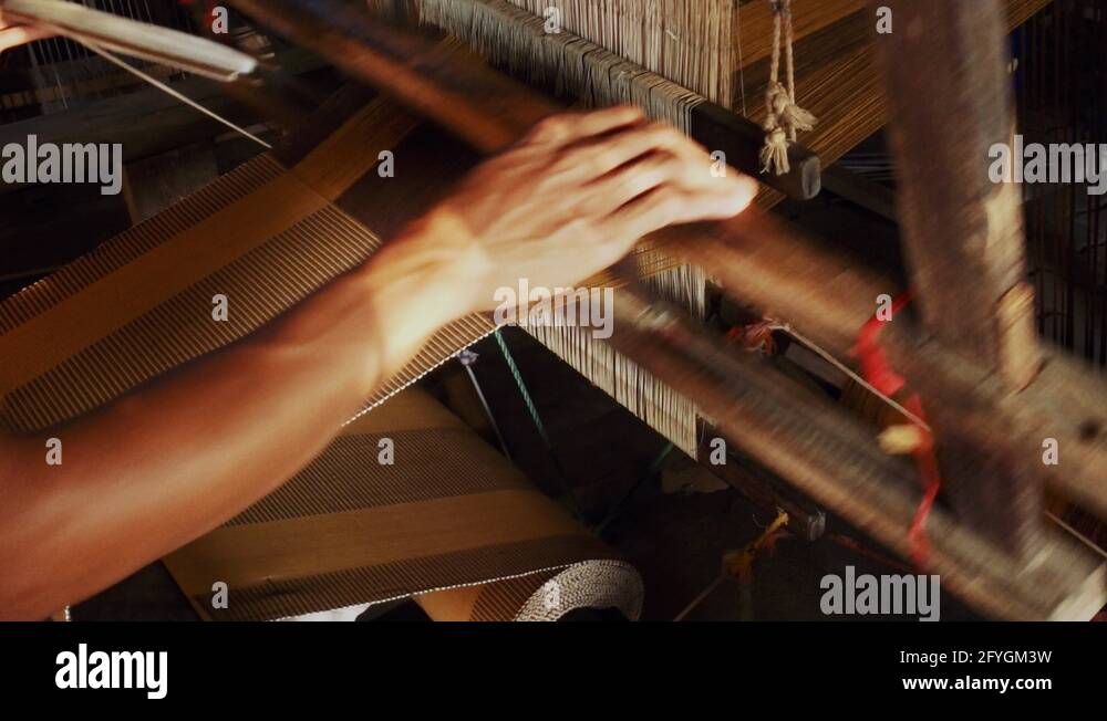 Vintage weaving loom Stock Videos & Footage HD and 4K Video Clips Alamy