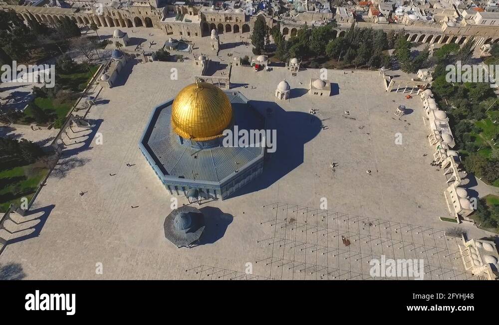 Axa Moschee Al aqsa mosque on temple mount Stock Videos & Footage - HD and 4K Video ...