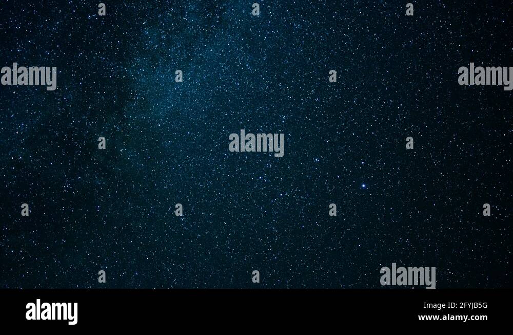The Milky Way Moving Across the Night Sky, Stars 4K Time Lapse Stock ...