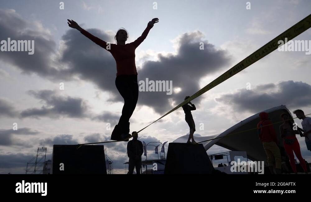Balancing rope Stock Videos & Footage - HD and 4K Video Clips - Alamy