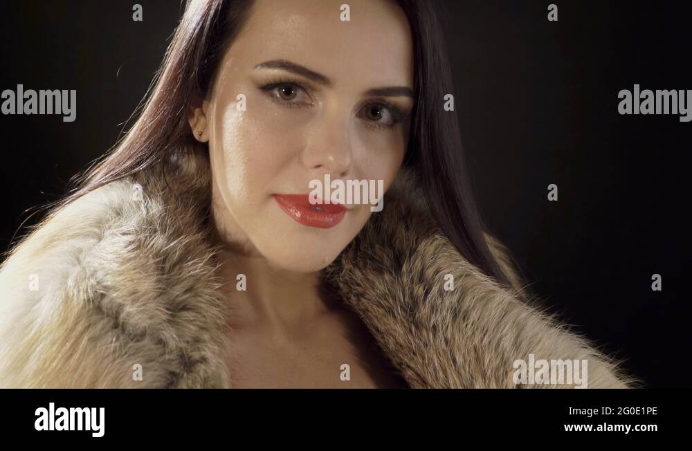 wearing-a-black-fur-coat-stock-videos-footage-hd-and-4k-video-clips