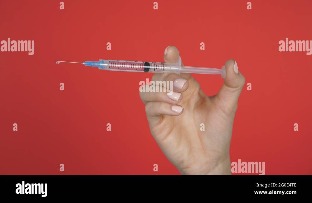 Tip of hypodermic syringe Stock Videos & Footage HD and 4K Video