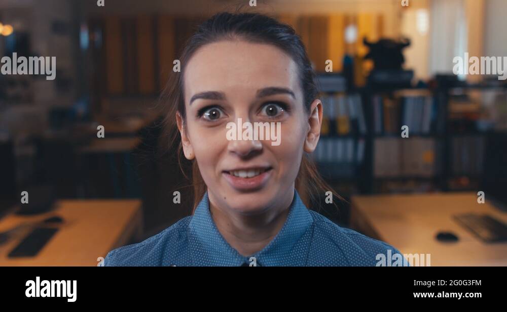 Facial expression surprise Stock Videos & Footage HD and 4K Video
