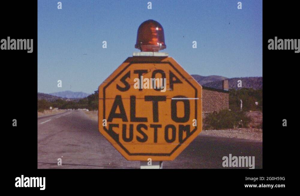 Mexican Stop Sign Stock Videos Footage Hd And 4k Video Clips Alamy