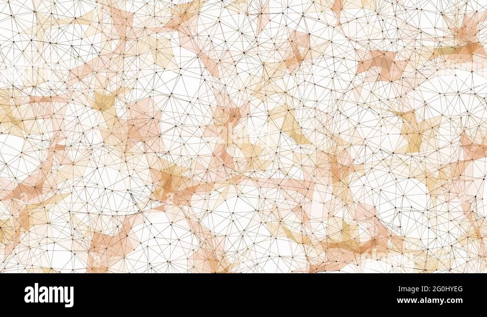 Futuristic Wireframe Geometry Structure Stock Video Footage - Alamy