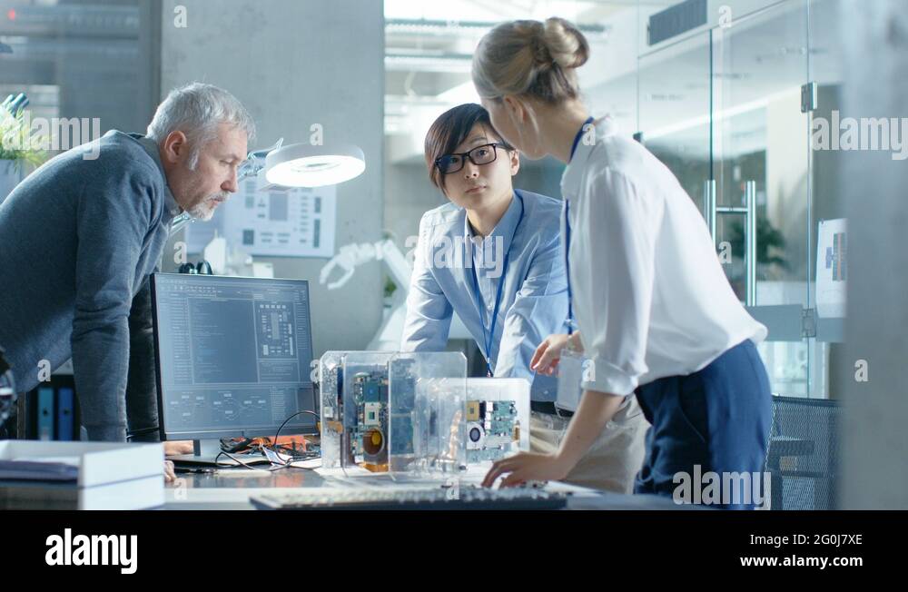 Team of Computer Engineers Choose Printed Circuit Boards to Work with ...