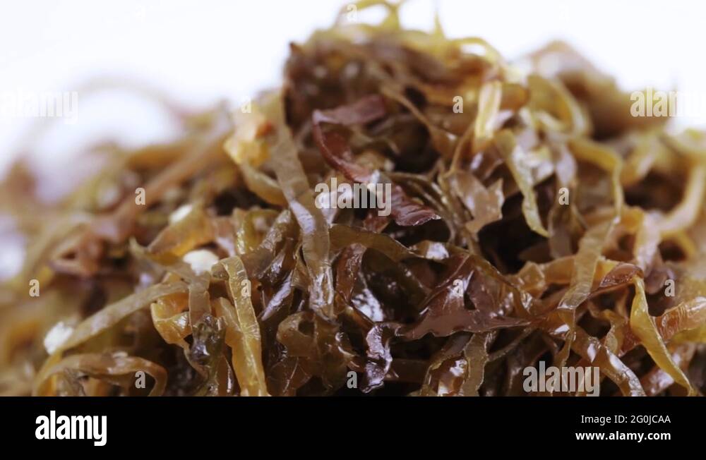 Seaweed Edible in bulk Stock Video Footage Alamy