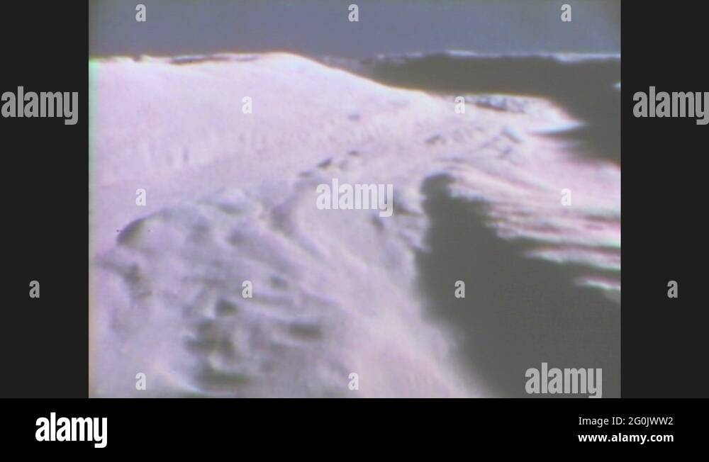 1970s: Model of the outflow channel surface of Mars. Martian surface ...