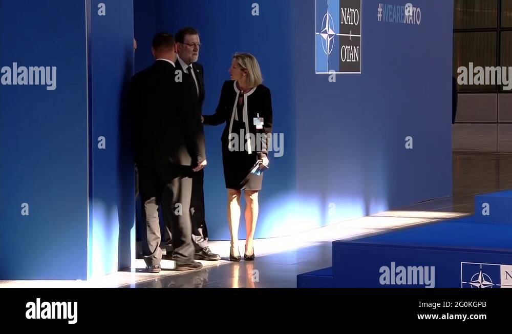 NATO world leader pose for the traditional family photo at NATO summit ...
