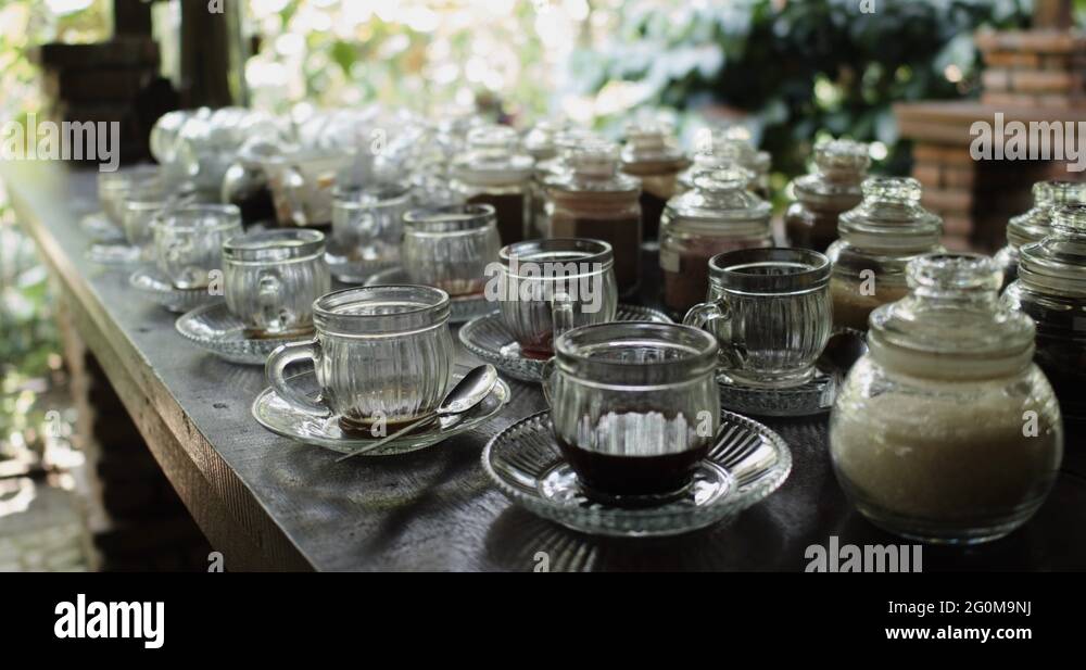 Tea coffee tasting bali Stock Videos & Footage HD and 4K Video Clips