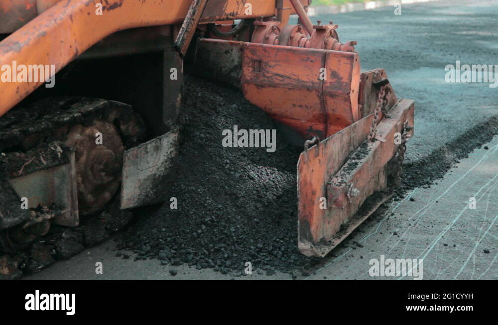 Asphalt spreader machine Stock Videos & Footage - HD and 4K Video Clips ...