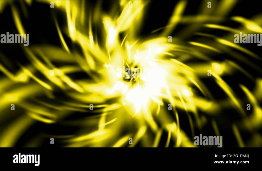 golden fire rays light tunnel hole and stargate in galaxy space,centre ...