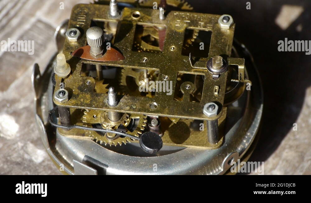 internal structure of Watch,bearings,gears Stock Video Footage Alamy