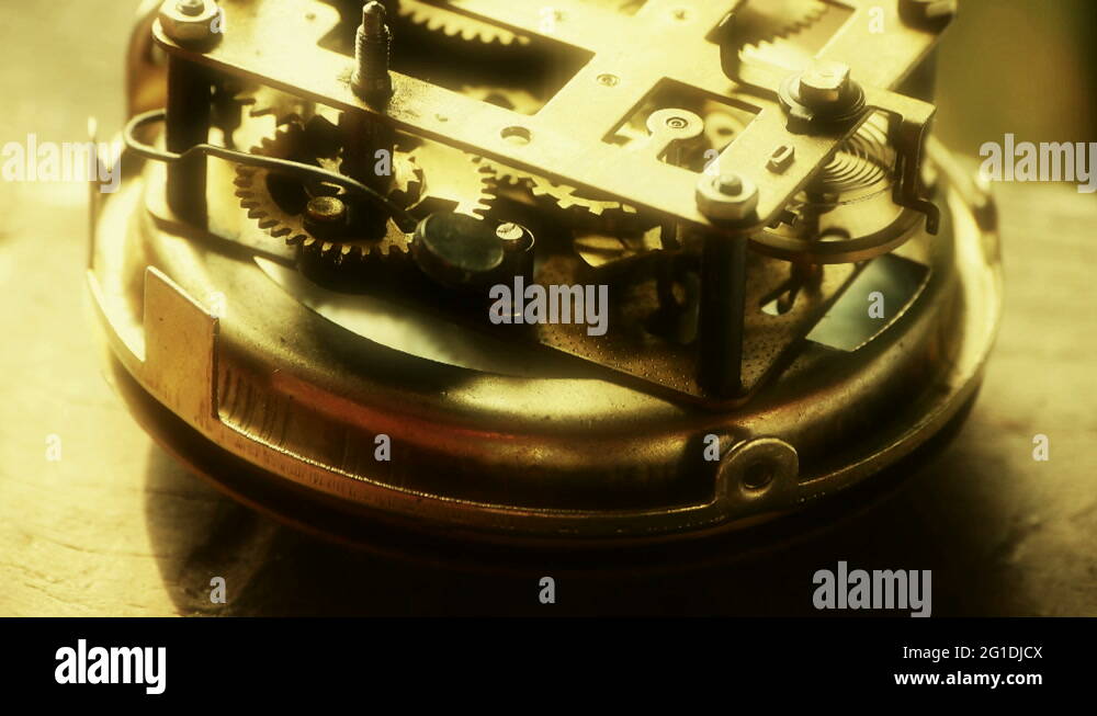 internal structure of Watch,bearings,gears Stock Video Footage Alamy
