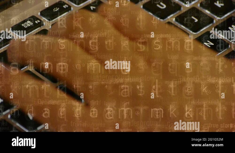 Writing computer code,Typing laptop Keyboard,computer Literate Operator ...