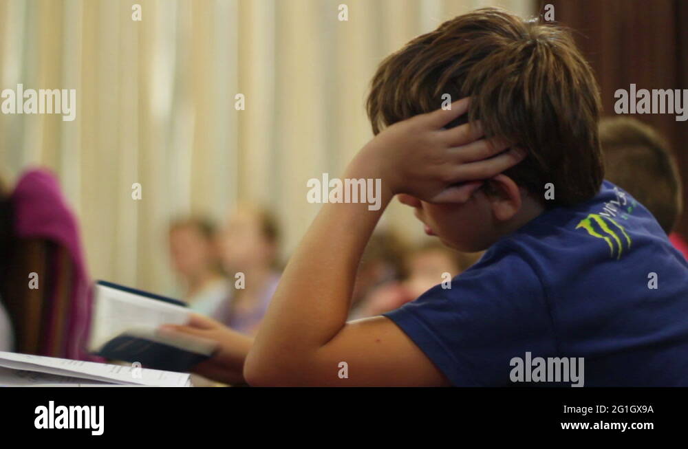 Boy bored class Stock Videos & Footage - HD and 4K Video Clips - Alamy