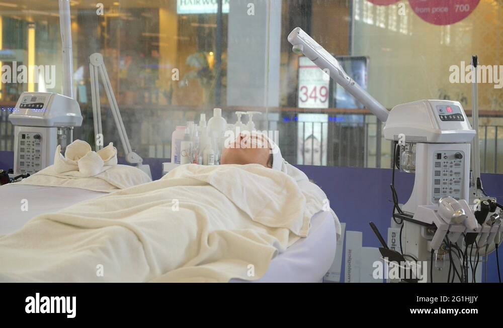 Facial steam treatment Stock Videos & Footage HD and 4K Video Clips Alamy