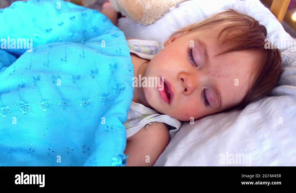 Baby in a white cot Stock Videos & Footage HD and 4K Video Clips Alamy