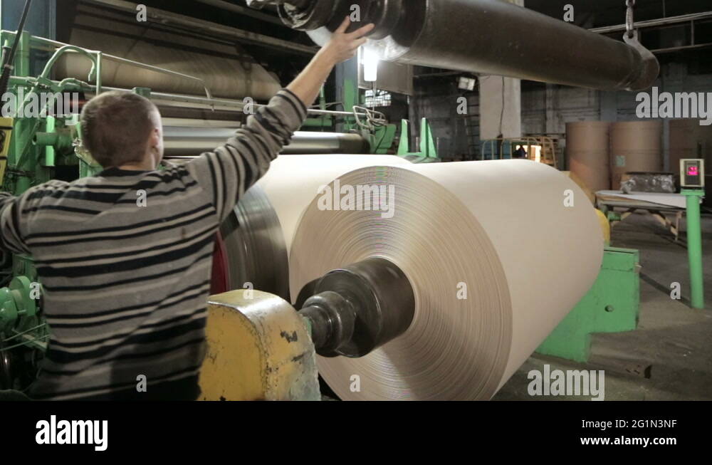 Paper recycling plant Stock Videos & Footage HD and 4K Video Clips