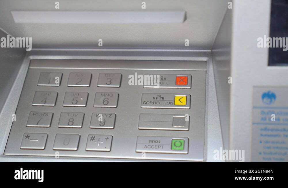 Atm Keypad Bank Teller Money Stock Videos And Footage Hd And 4k Video