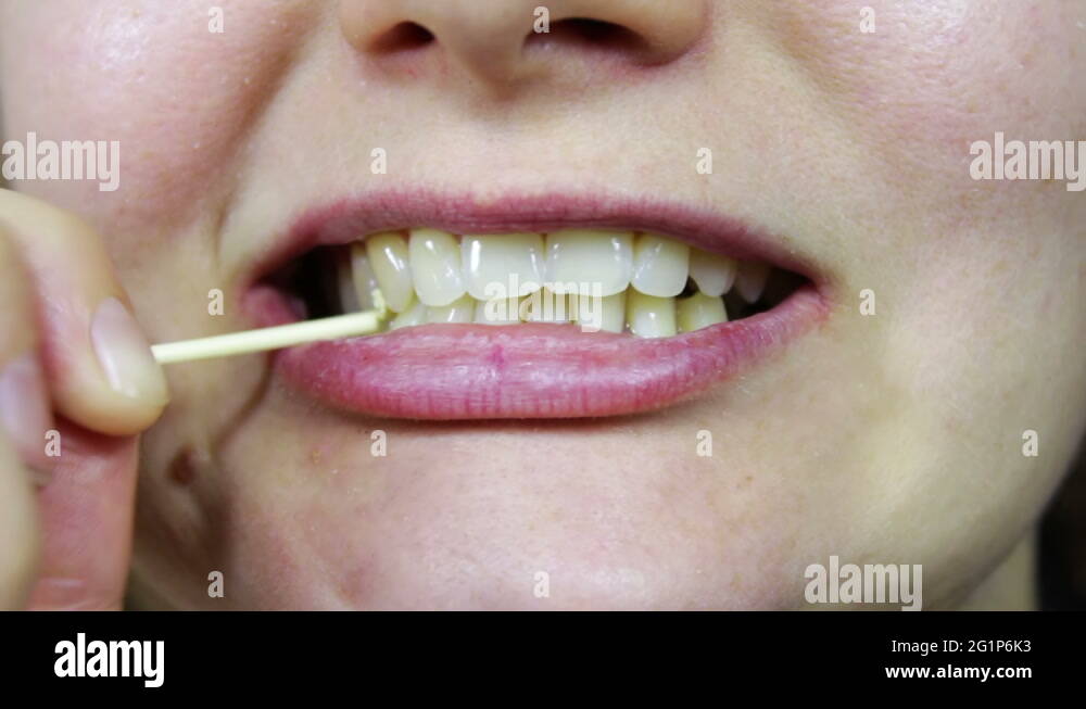 Tooth toothpick Stock Videos & Footage HD and 4K Video Clips Alamy