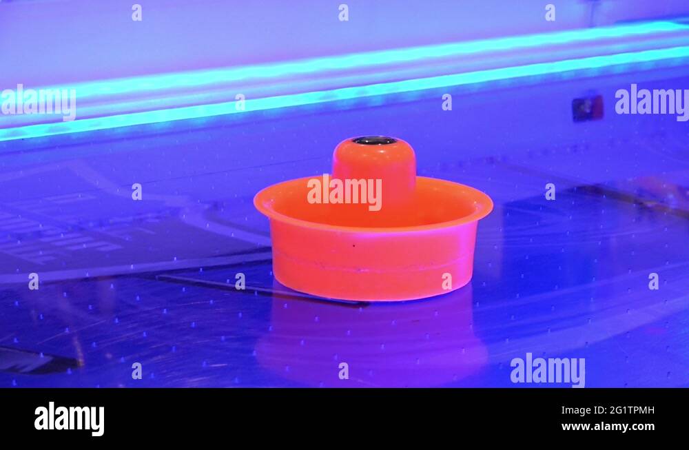Air hockey disc Stock Videos & Footage HD and 4K Video Clips Alamy