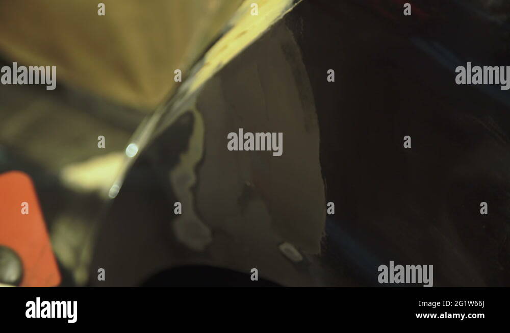 Applying the auto primer on the car body 4K Stock Video Footage Alamy