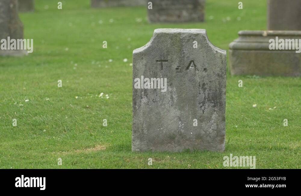 Tombstone in cemetery cemetery Stock Videos & Footage HD and 4K Video