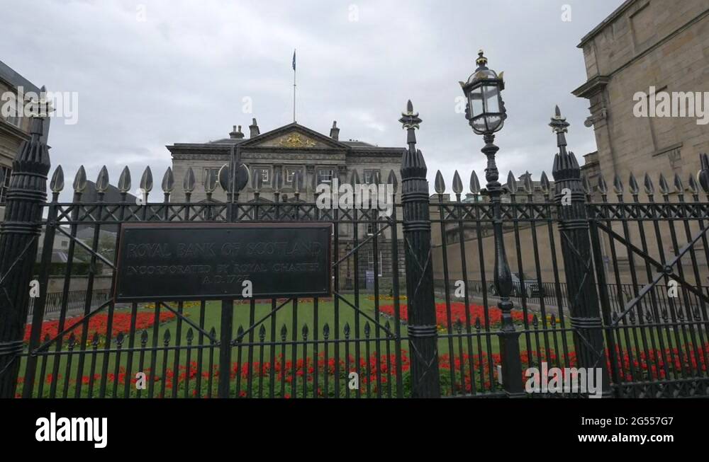 Edinburgh royal bank of scotland Stock Videos & Footage HD and 4K