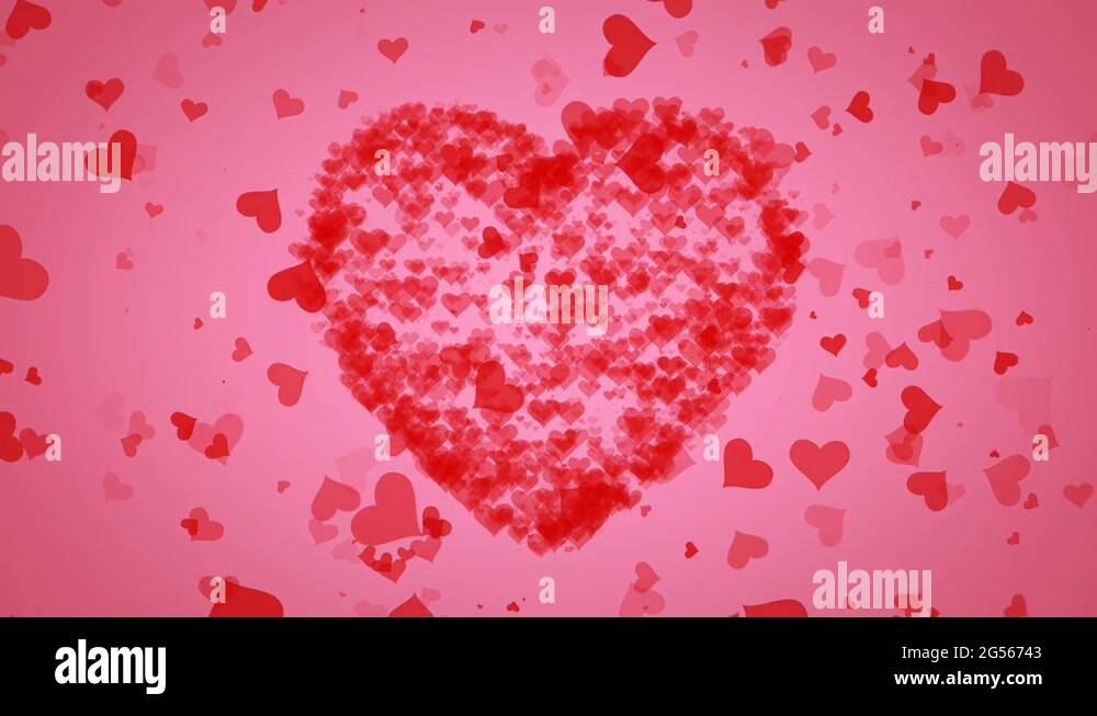 Pink love glitter background Stock Videos & Footage HD and 4K Video