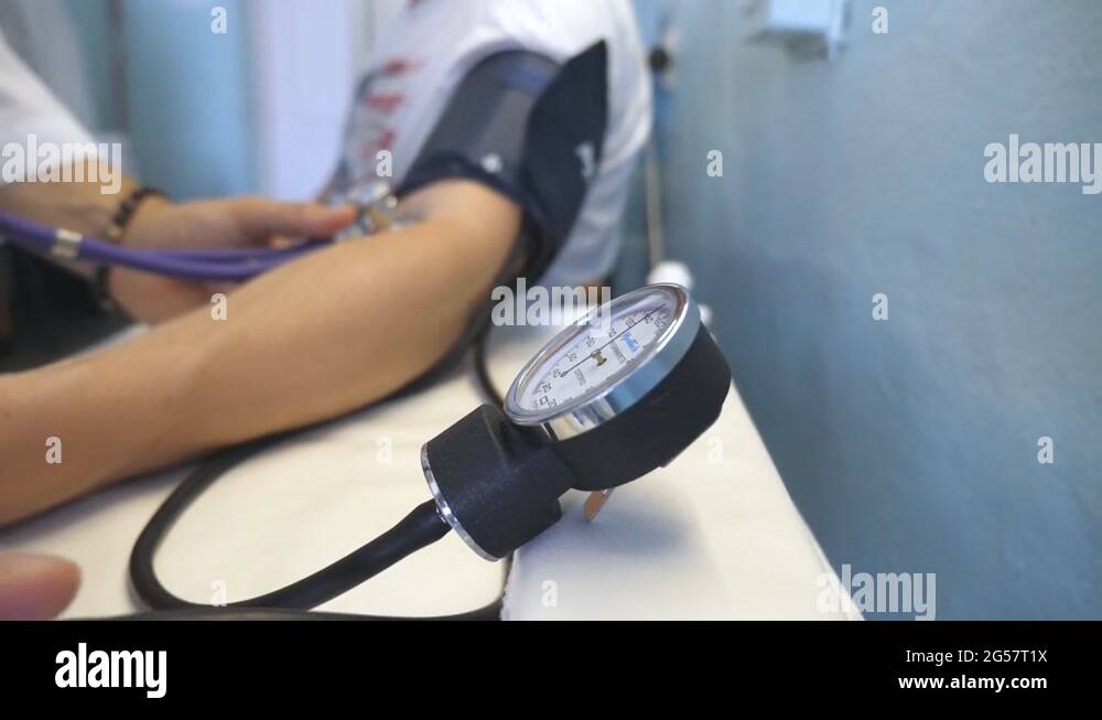Man blood pressure measurement Stock Videos & Footage - HD and 4K Video ...