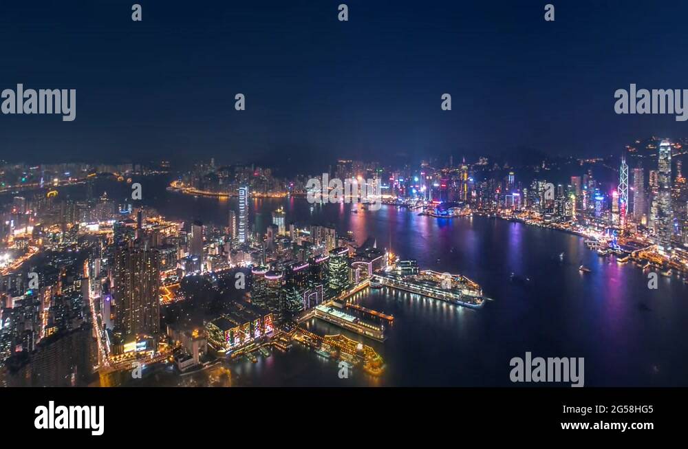 Hong kong skyline panorama Stock Videos & Footage - HD and 4K Video ...