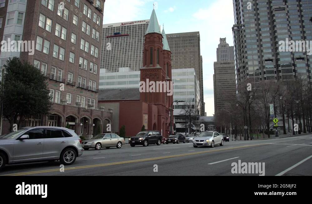 Basilica of the Sacred Heart of Jesus, Atlanta Stock Video Footage Alamy