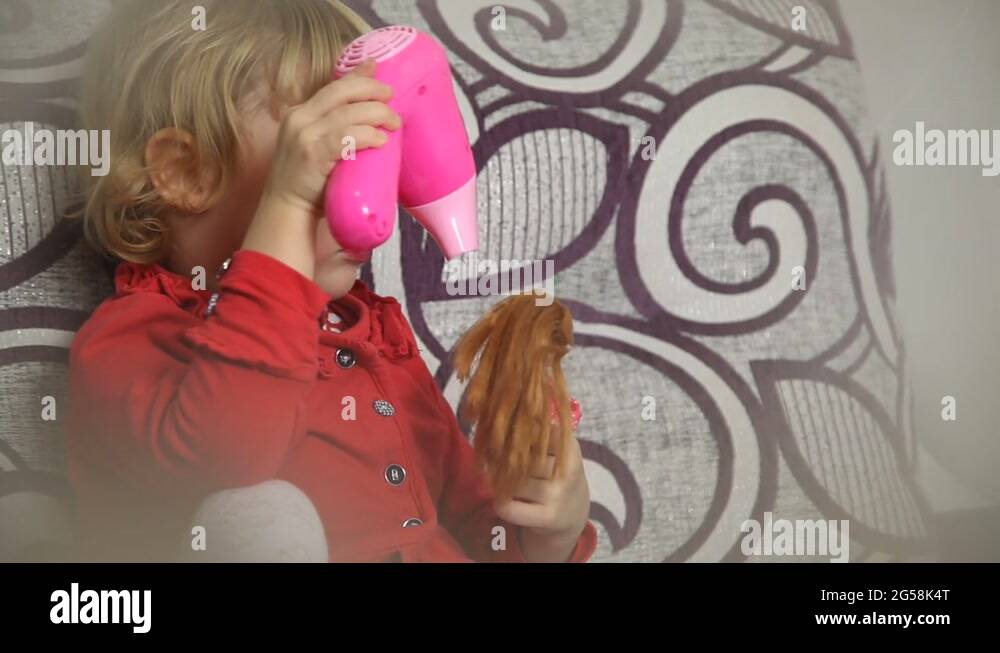 Little girl barbie doll Stock Videos & Footage - HD and 4K Video Clips ...