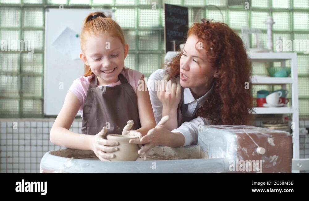 Art teacher student sculptor Stock Videos & Footage - HD and 4K Video ...