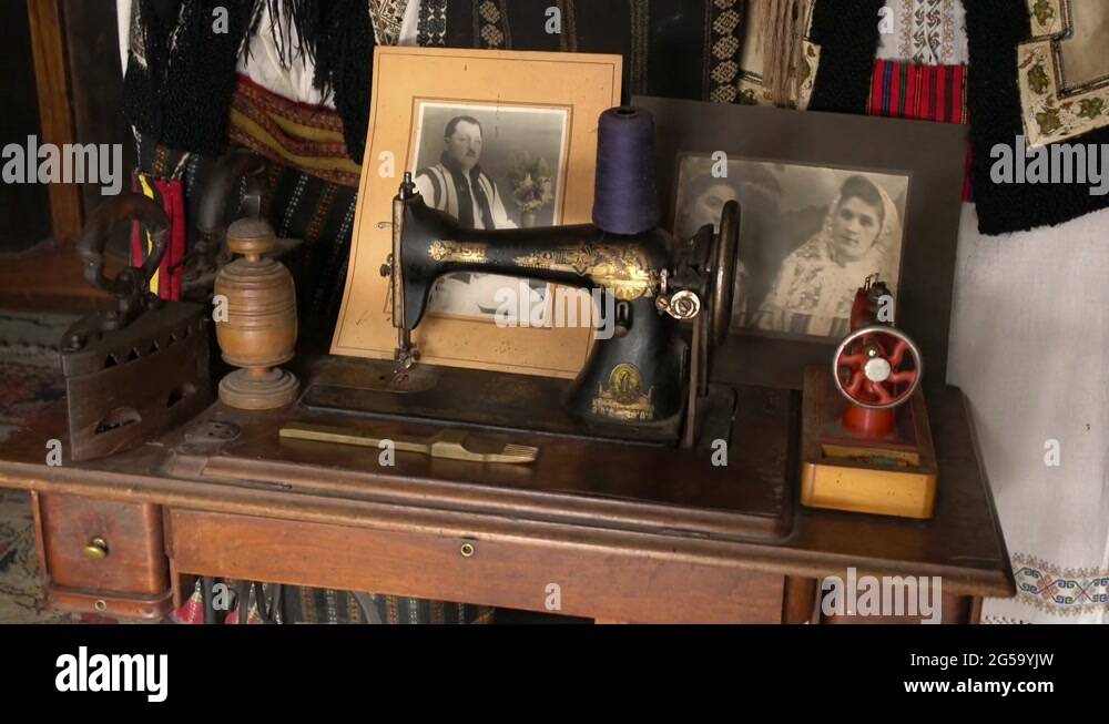 Historic sewing machines Stock Videos & Footage HD and 4K Video Clips