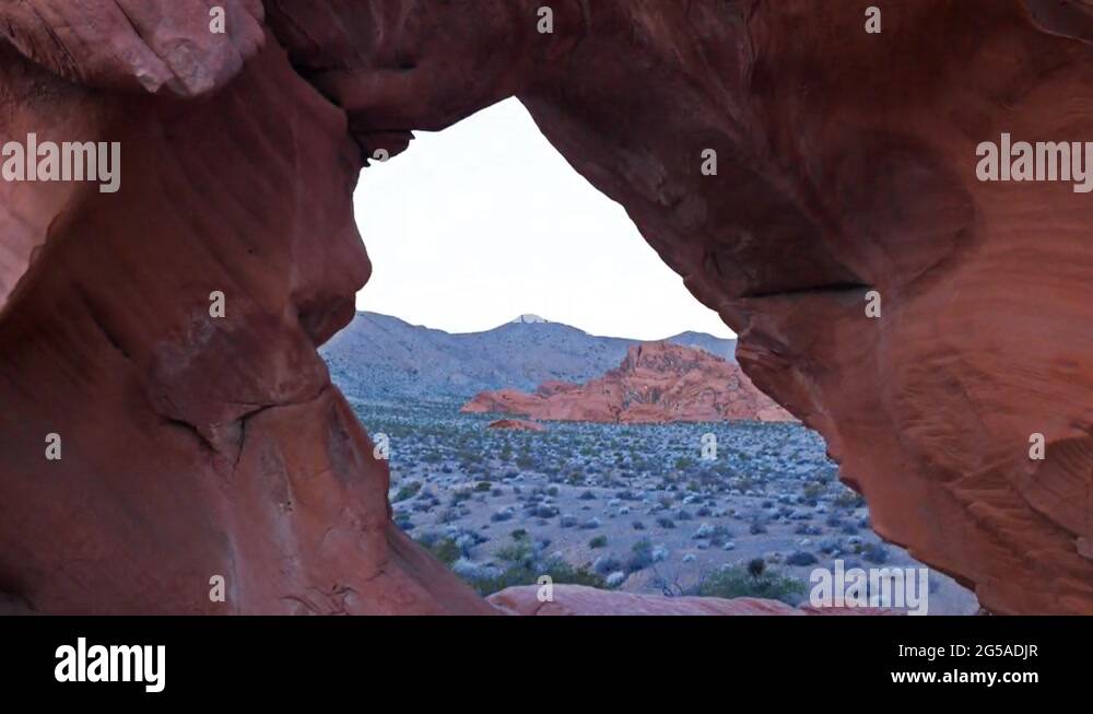 4K Motion Control Dolly Time Lapse of Arch Rock at Sunrise Close Up