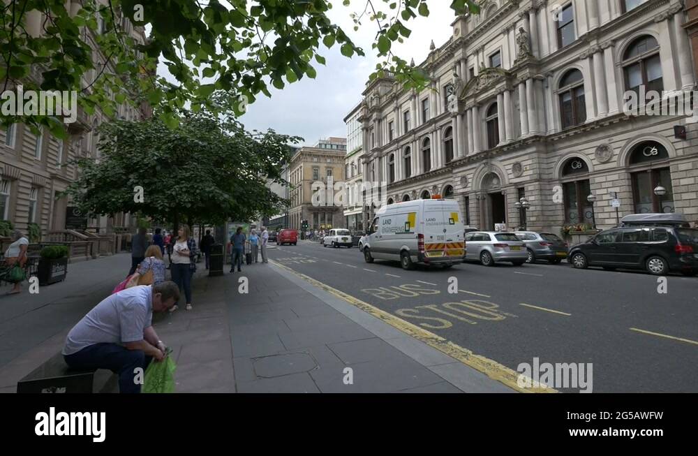 Bus lane glasgow Stock Videos & Footage HD and 4K Video Clips Alamy