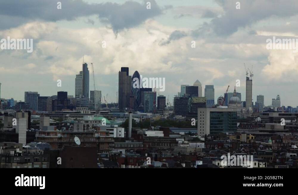 City london skyline clouds banks Stock Videos & Footage - HD and 4K ...