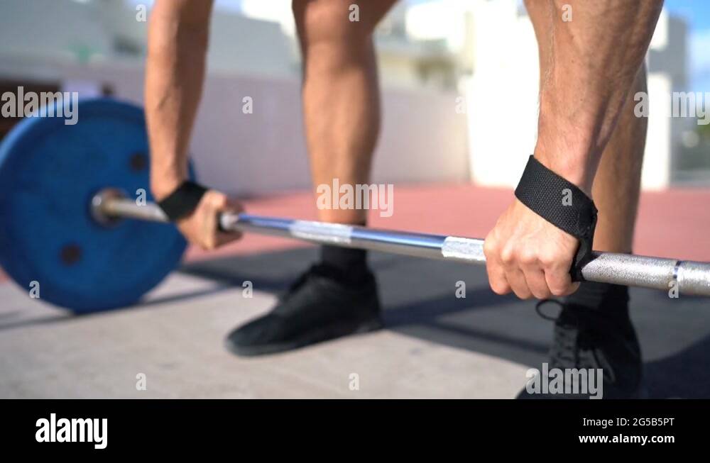 Deadlift Weightlifting wrist straps support for bodybuilding and