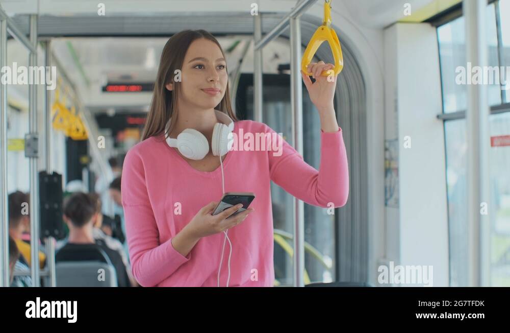 Standing bus passenger Stock Videos & Footage HD and 4K Video Clips