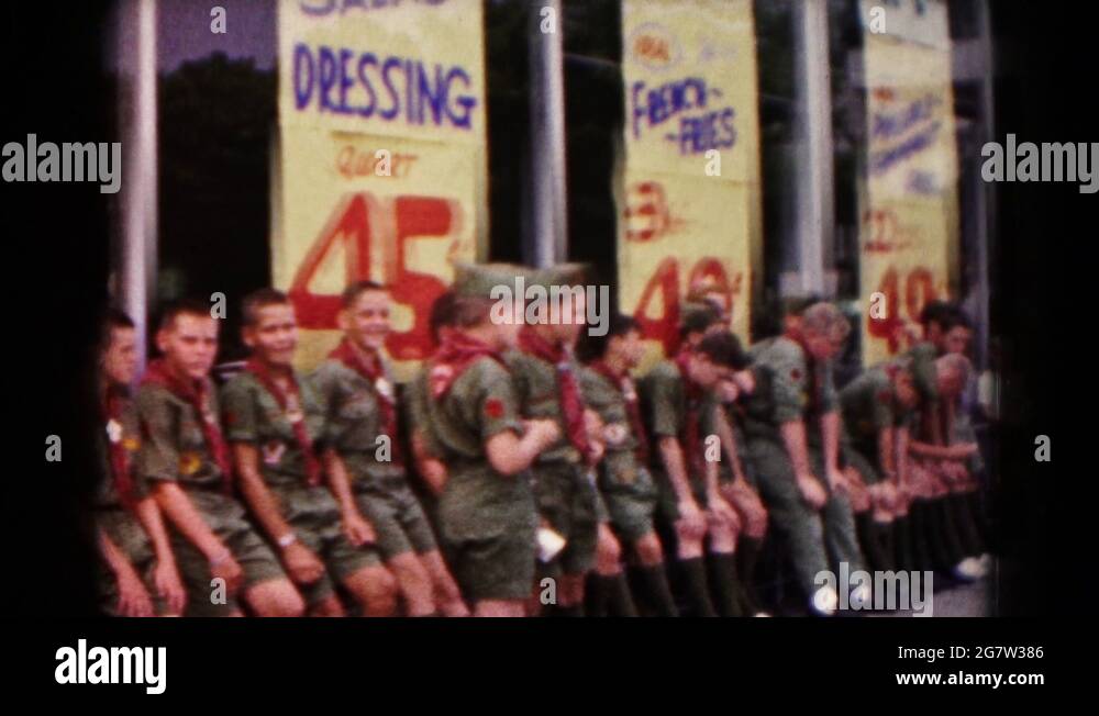 HAGERSTOWN MARYLAND USA1966 Boy Scouts Of America Young Boy Scouts